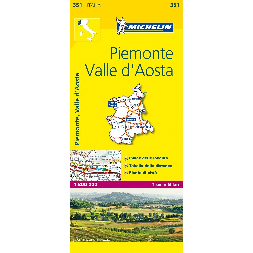 351 Piemonte-Vallee Aoste Michelin
